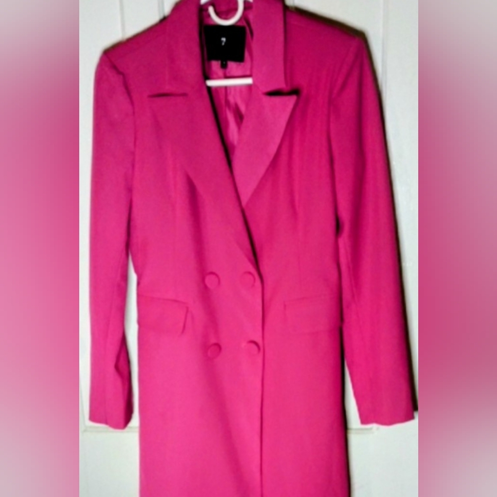 Seven For All Mankind Los Angeles Pinkn Pea Coat